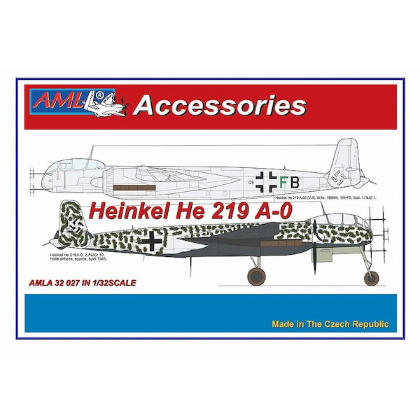Heinkel He219A-0 conversion set (Revell)  AMLA32027