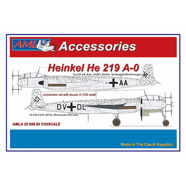 Heinkel He219A-0 conversion set (Revell)  AMLA32028