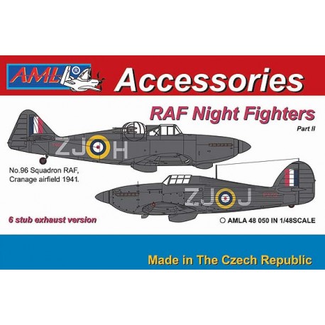 RAF Nightfighters part 2 Hurricane and Defiant (Airfix)  AMLA48050