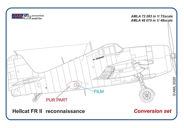 Hellcat FRII reconnaissance conversion set  AMLA48075