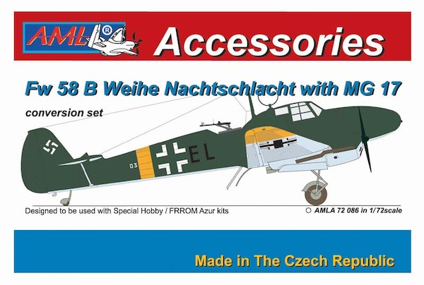 Focke Wulf FW58B Weihe Nachtjger with MG17  AMLA72086