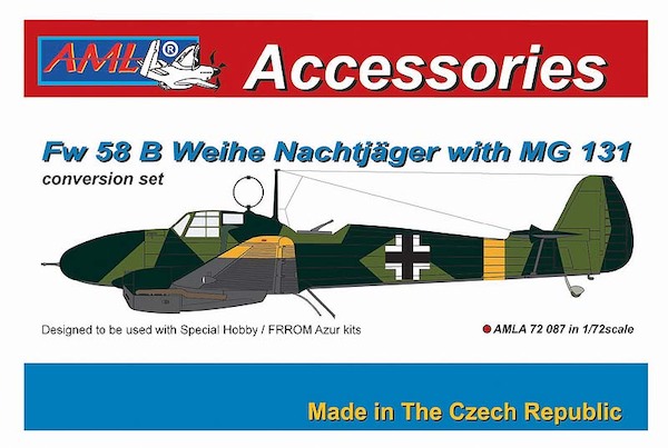 Focke Wulf FW58B Weihe Nachtjger with MG131  AMLA72087
