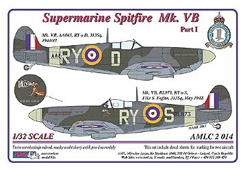 Supermarine Spitfire MKVb Part 1  AMLC32-014