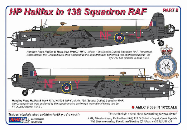 HP Halifax B MKII/Ia  in 138sq RAF  Part 2  AMLC9-039