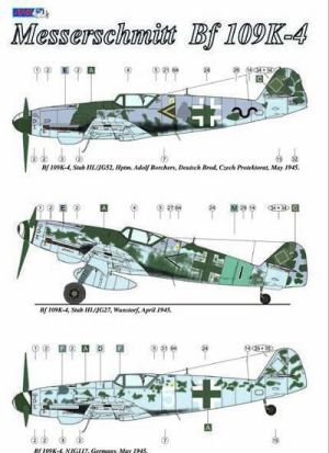 Messerschmitt BF109K-4 Part 1  AMLD72026