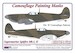 Camouflage Painting masks Spitfire Mk.I/II "B" scheme patterns AMLM73007