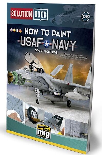 How to paint USAF - NAVY Grey Fighters  8432074065098
