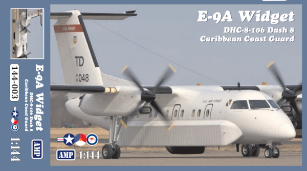 E9A Widget/ DHC8-106 Dash 8(USAF, Dutch  Caribbean Coast Guard, Australian Customs)  144-003