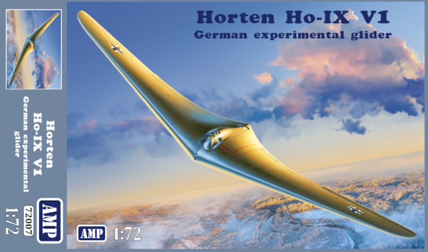 Horten Ho-XI V1, German Experimental Glider  72007