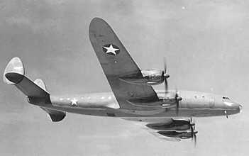 Lockheed C-69 Constellation "Connie" troop transport  AA-4069