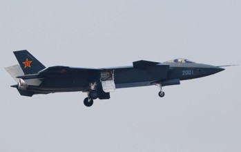 Chengdu J-20  Fifth-generation stealth fighter prototype  AA-8001