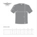 T-shirt with combat helicopter APACHE AH-64D  