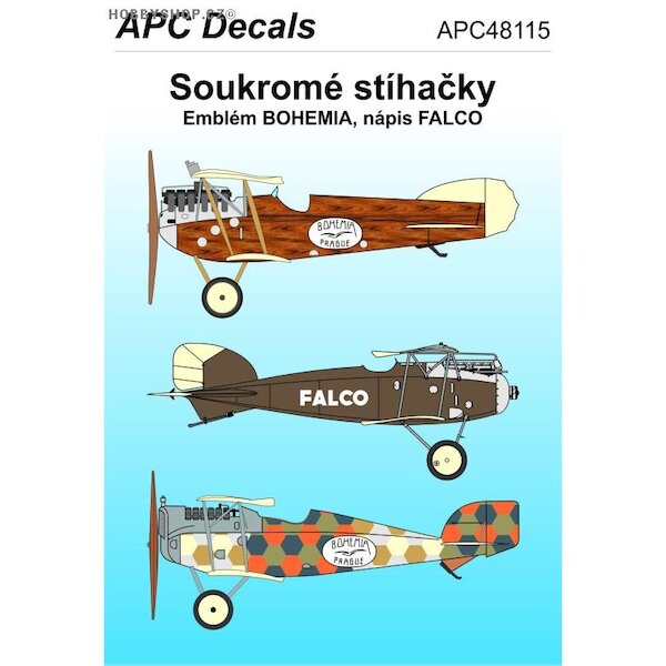Soukrom Stihacky (Private WW1 Planes) (Bohemia, Falco)  APC48115