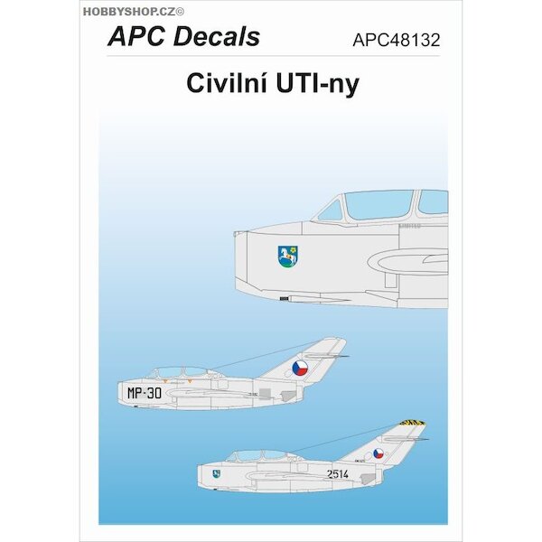 Civili UTI-ny (Civil MiG15Uti's)  APC48132