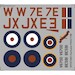 Hawker Hurricane MKIIc Replacement decal for FROG kit APCR72061
