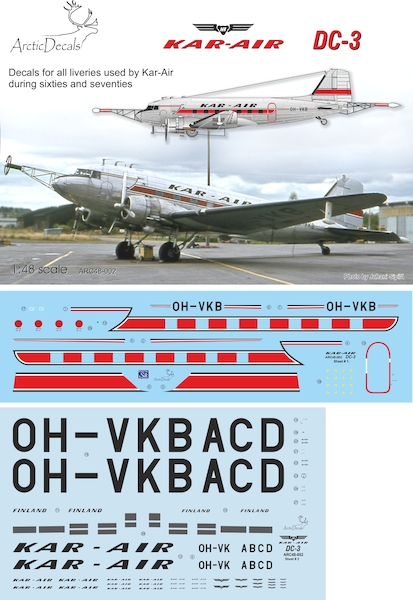 Douglas DC3 Dakota (Kar-Air)  ARC48-002