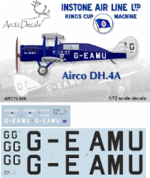 Airco DH4A (Instone Air Line, Kings Cup machine G-EAMU))  ARC72-066
