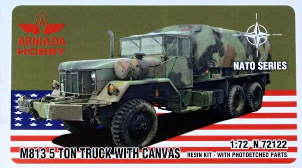 M813 5 ton Truck with Canvas  N72122