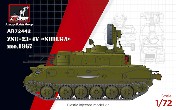 ZSU-23-4V 'Shilka'Mod 1963  72442