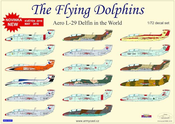 The Flying Dolphins, Aero L29 Delfin in the world  ACD72017