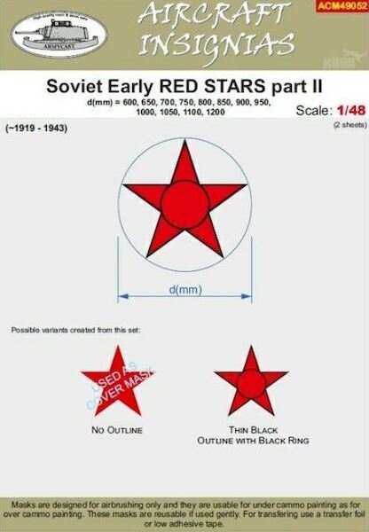 Soviet early red stars 1919-1943 Part II  ACM49052