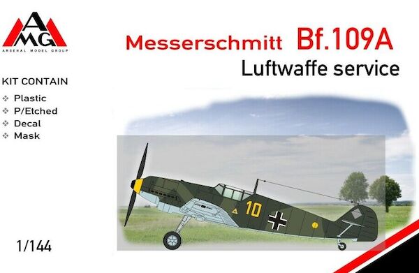 Messerchmitt BF109A 'Luftwaffe Service" (RESTOCK)  14421