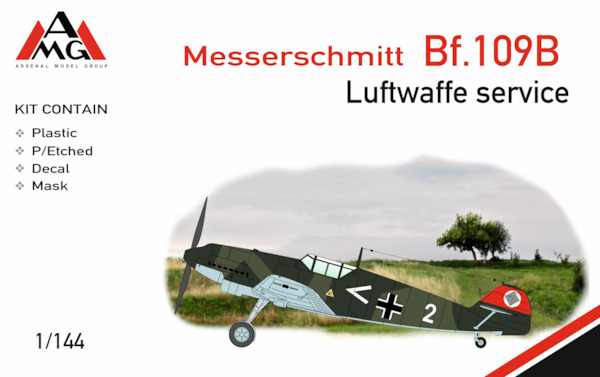 Messerschmitt Bf.109B in  Luftwaffe service  AMG14423
