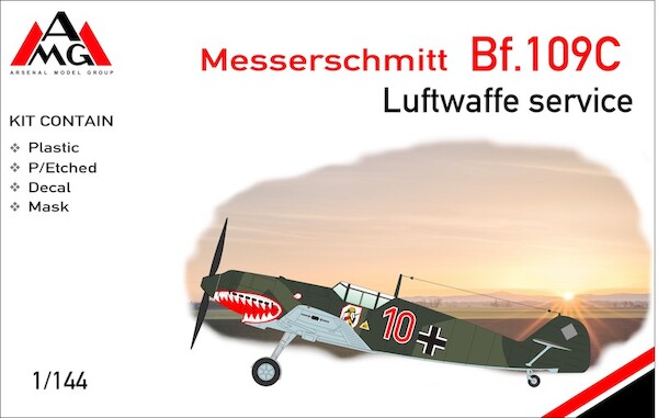 Messerschmitt Bf.109C in  Luftwaffe service  AMG14425