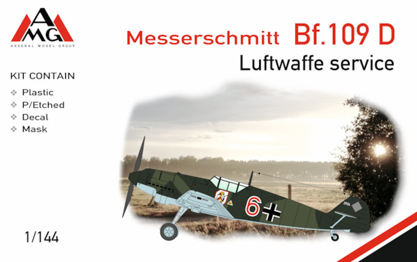 Messerschmitt Bf.109D in  Luftwaffe service  AMG14427