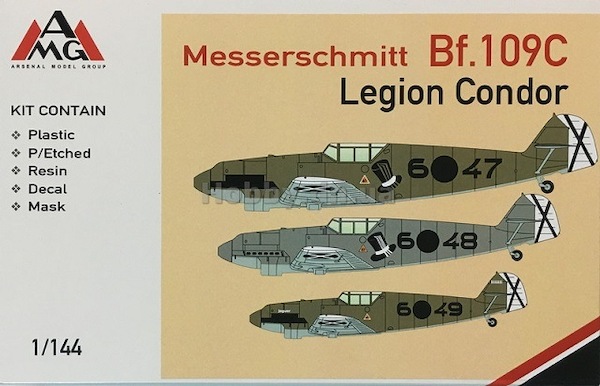 Messerschmitt Bf.109C in  Legion Condor service  AMG14433