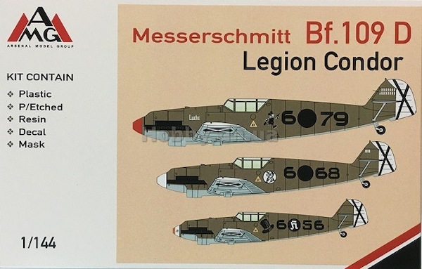Messerschmitt Bf.109D in  Legion Condor service  AMG14435