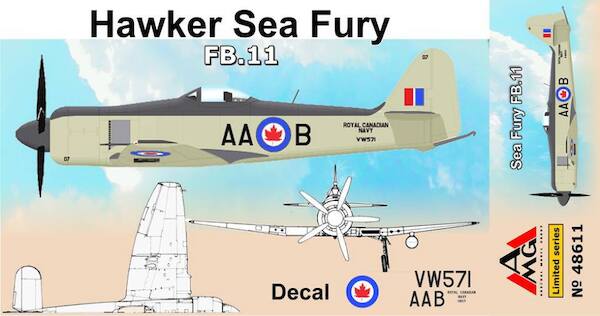 Hawker Sea Fury FB.MK11 (Royal Canadian Navy)  AMG48611