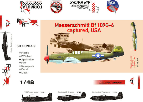 Messerschmitt Bf109G-4 'captured USA'  AMG48709