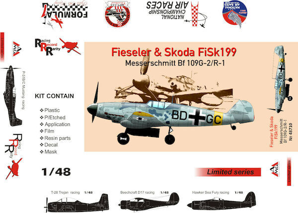 Fieseler & Skoda FiSk199 (Messerschmitt Bf109G-2/R-1)  AMG48710