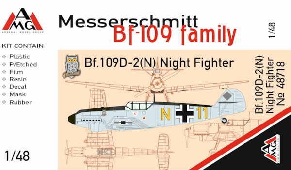 Messerschmitt BF109D-2(N) Nightfighter  AMG48718