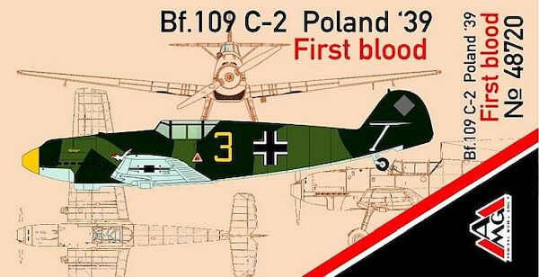 Messerschmitt BF109C-2 (Poland 1939 - First Blood)  AMG48720