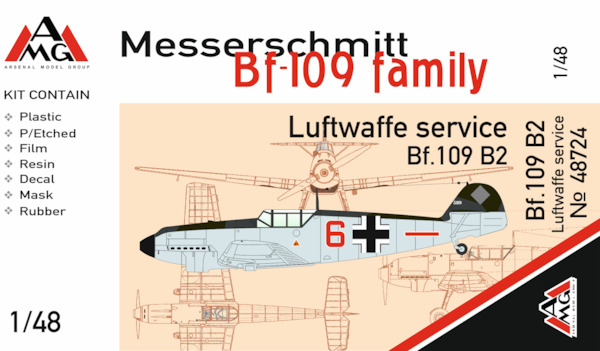 Messerschmitt BF109B-2 (Luftwaffe Service)  AMG48724