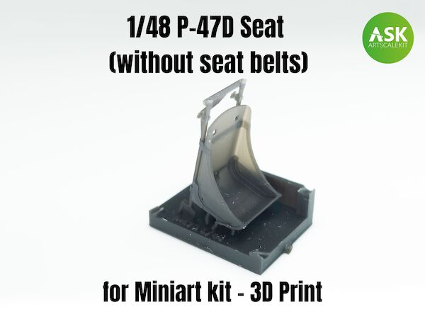 P47D Thunderbolt Seat without seatbelts (Mini Art)  200-A48011