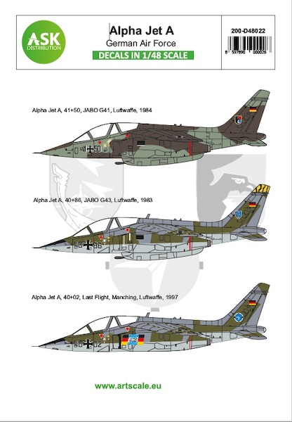 Alpha Jet A (German Air Force)  200-D48022