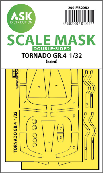 Masking Set Tornado GR4 (Italeri) Double  Sided  200-M32082