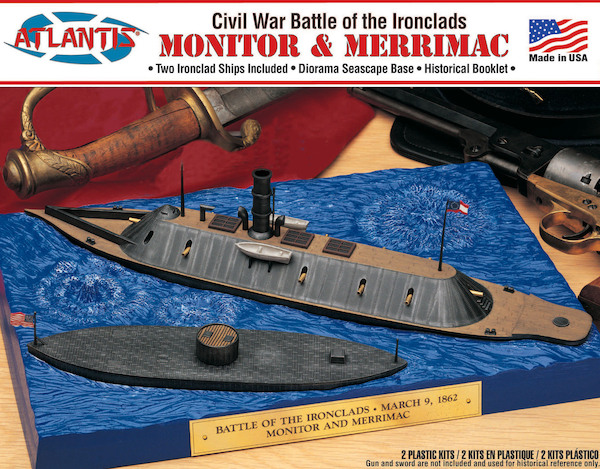 Civil War Battle of the Iron Clads: Monitor & Merrimac  L77257