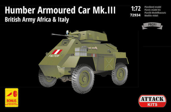 Humber Armoured Car MKIII (British Army Africa and Italy)  72934
