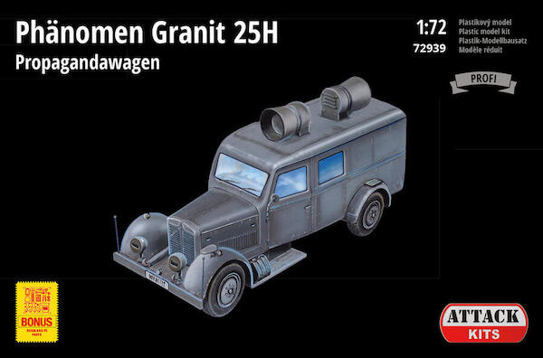 Phnomen Granit 25H Propagandawagen with full interior  72939
