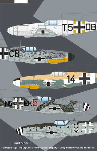 Messerschmitt BF109 Aufklarer (10 options)  ad7239