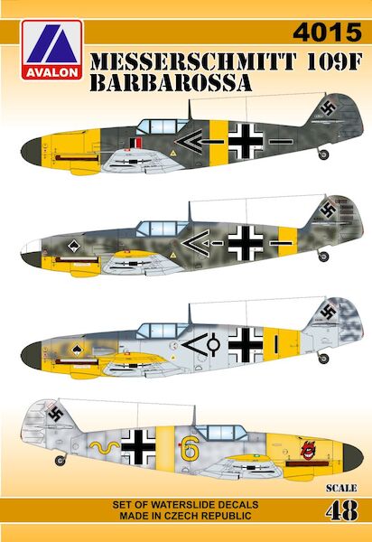 Messerschmitt Bf 109F 'Barbarossa'  4015