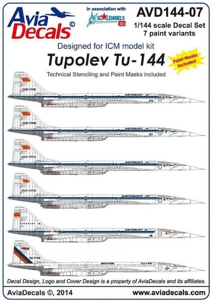 Tupolev Tu144  AVD144-07