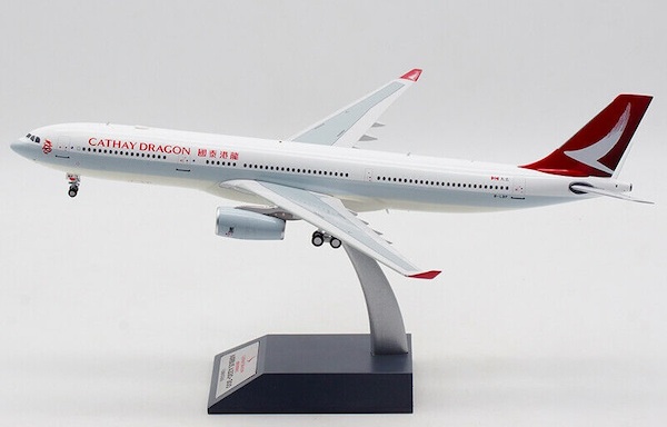 Airbus A330-300 Cathay Dragon B-LBF With Stand  AV2035