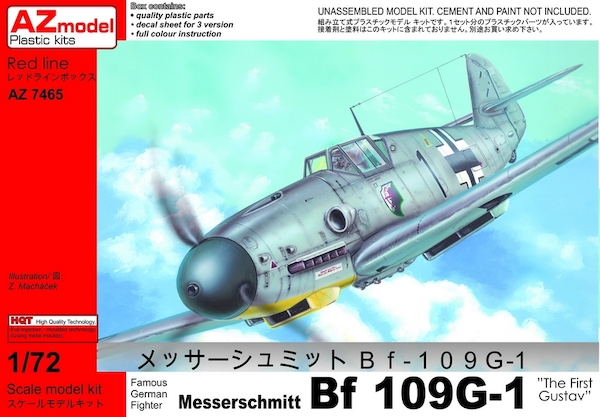 Messerschmitt BF109G-1 "The First Gustav"  az7465