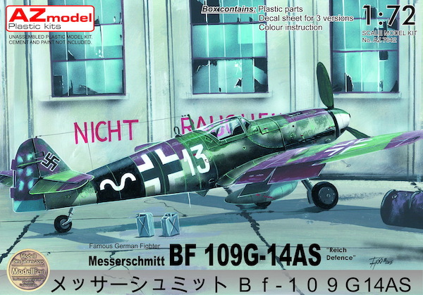 Messerschmitt BF109G-14AS "Reich Defence"  az7642