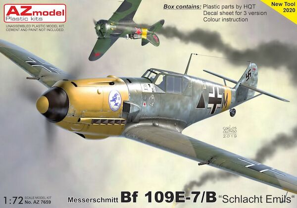Messerschmitt Bf109E-7/B "Schlacht Emils"  az7659